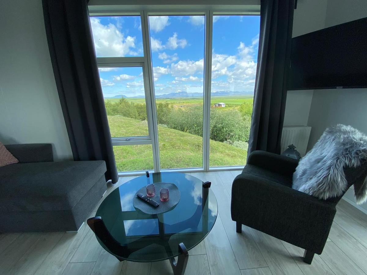 Skeithvellir Panorama House Villa Hella Bagian luar foto